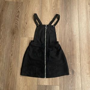 H&M Black Overall Dress Women’s Size 2